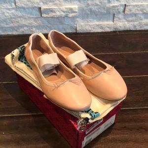 NWT TORY BURCH ELODIE ANKLE WRAP BALLET FLATS